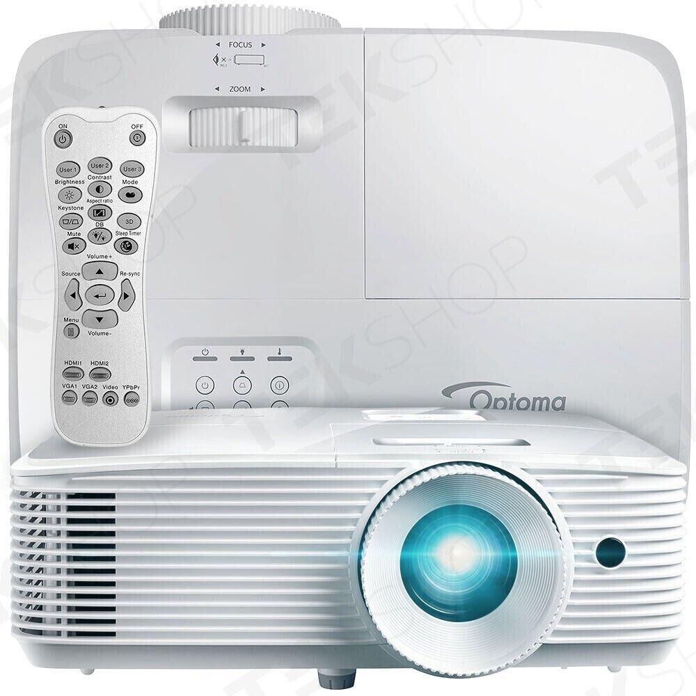 Optoma HD29He Full HD DLP HDR Projector 85Hz 3600 Lumens White