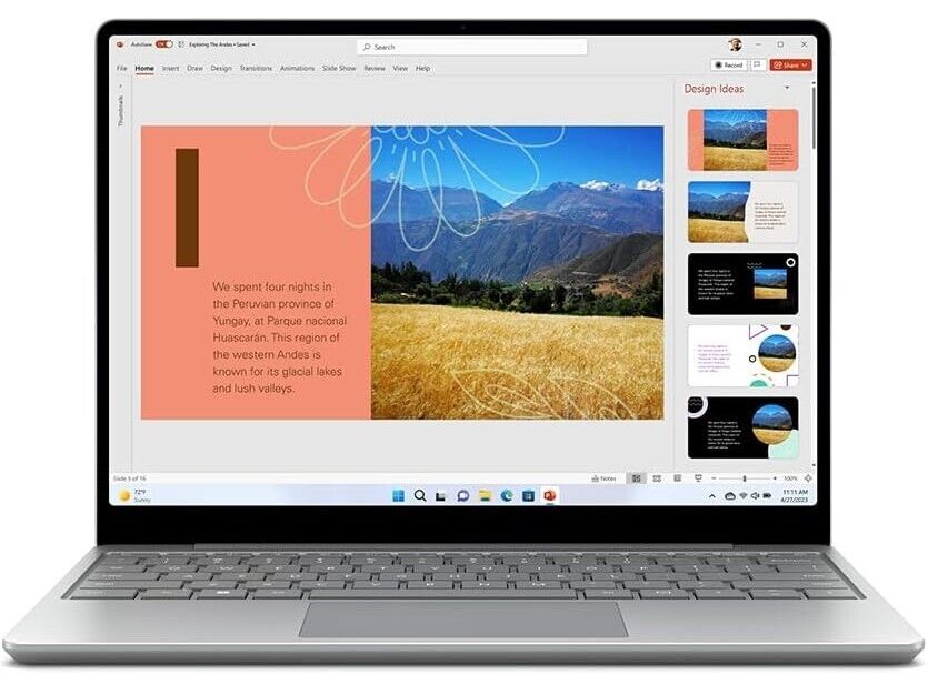 Microsoft Surface Laptop Go 2 12” Touchscreen Intel Core i5 8GB RAM 128GB SSD #A