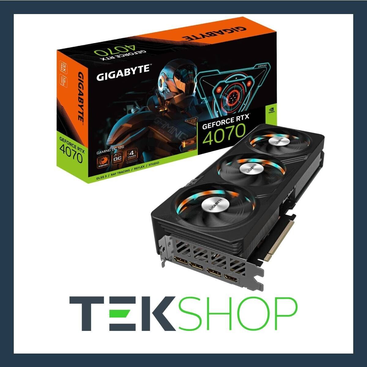 GIGABYTE GeForce RTX 4070 GAMING OC 12GB GDDR6X Graphics Card