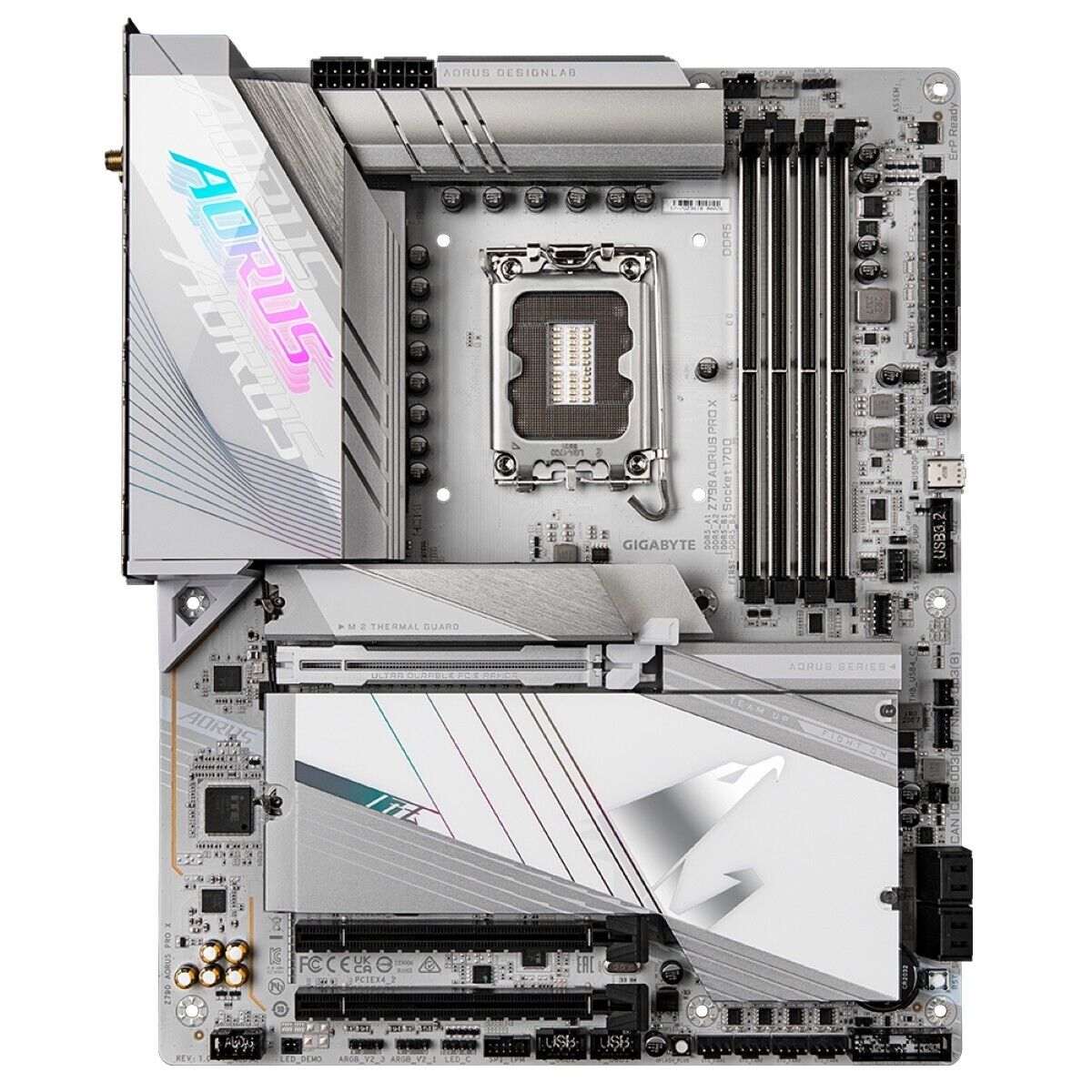 Gigabyte Z790 AORUS PRO X ATX Motherboard Intel 14th Gen Support DDR5 5GBe LAN