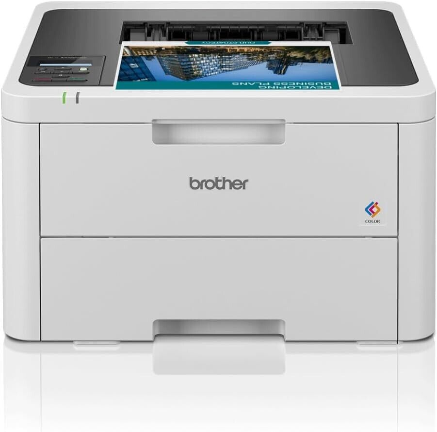 Brother HL-L3220CWE Colourful and Connected LED Printer White