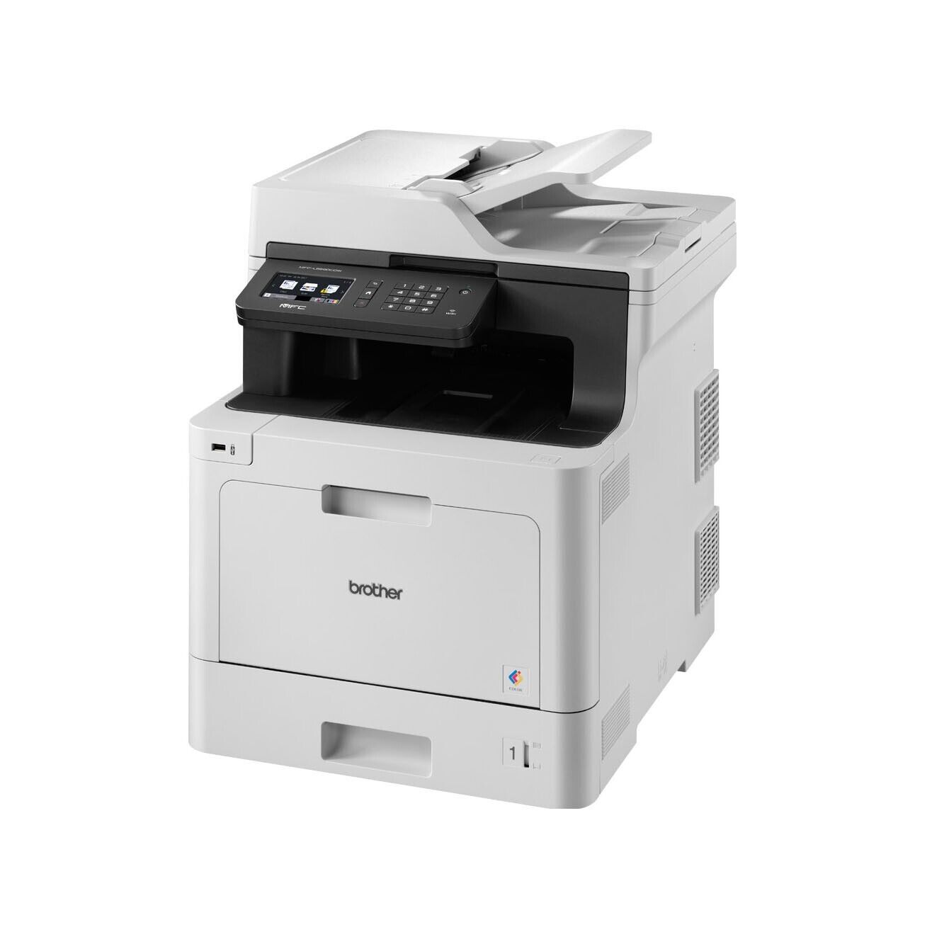 Brother MFC-L8690CDW A4 All In One Wireless Colour Laser Printer Scanner White