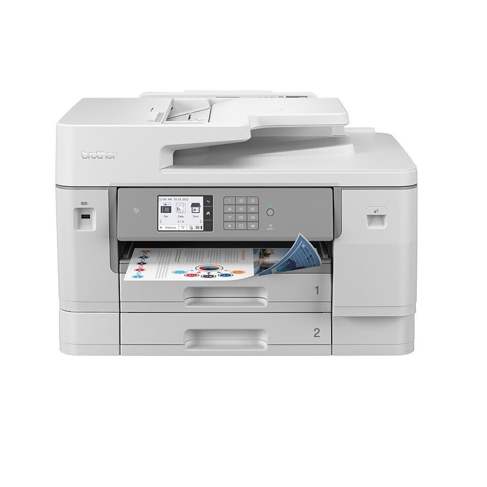 Brother MFC-J6955DW Professional A3 Inkjet All-In-One Printer Wireless White