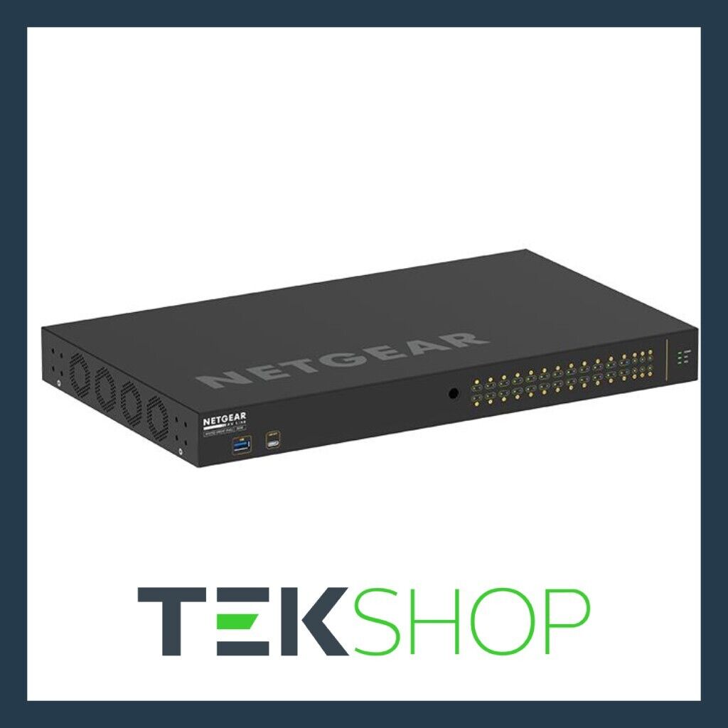 NETGEAR AV Line M4250-26G4F PoE+ Switch 24 Ports Managed Rack Mount