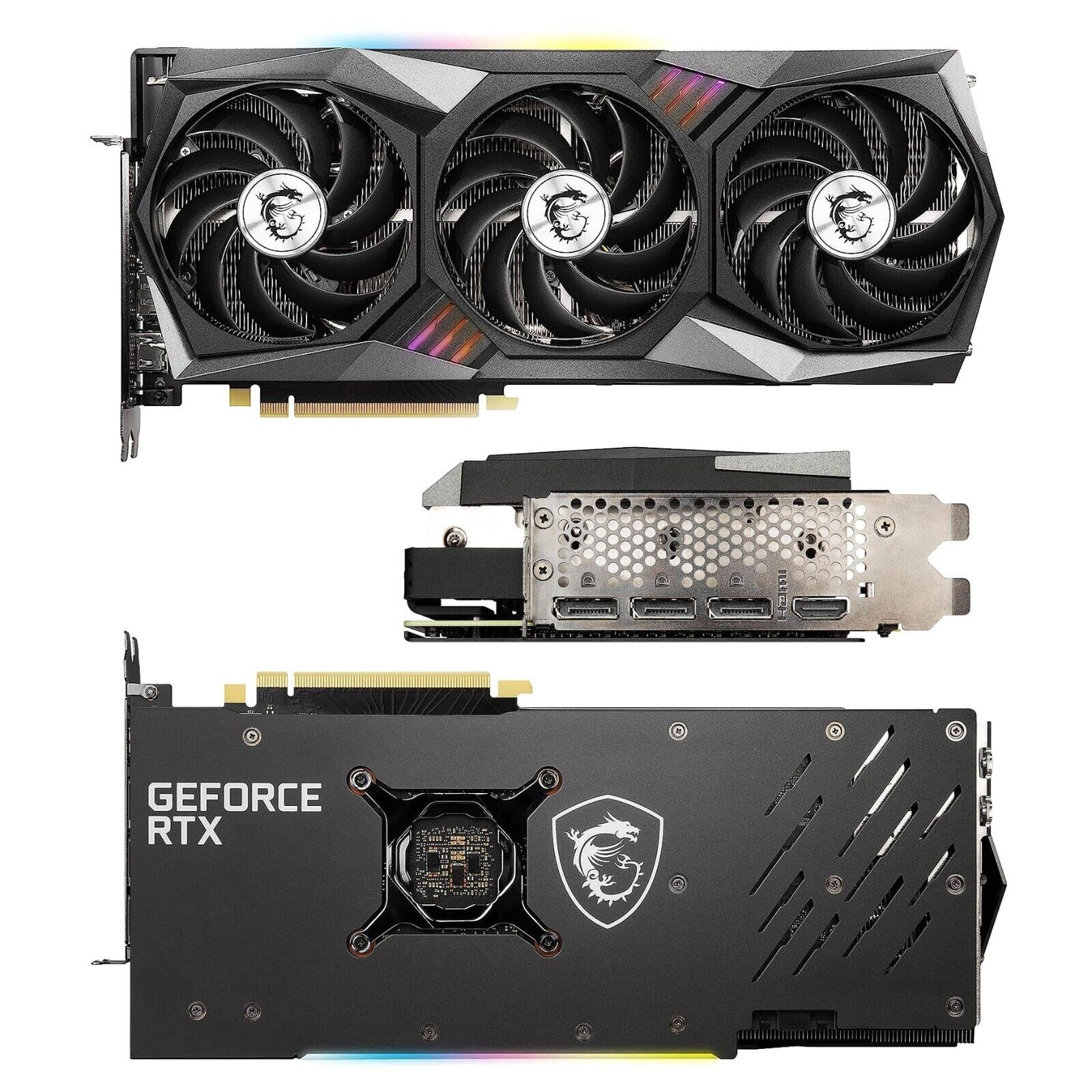 MSI NVIDIA GeForce RTX 3060 12GB GAMING Z TRIO Ampere RGB Graphics Card