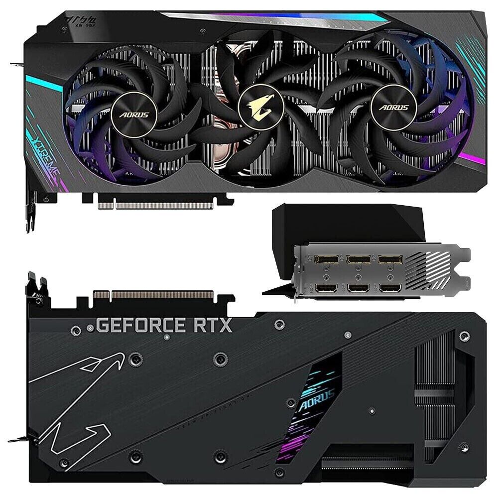 Gigabyte AORUS NVIDIA GeForce RTX 3080 10GB XTREME Rev2 Ampere Graphics Card #OB