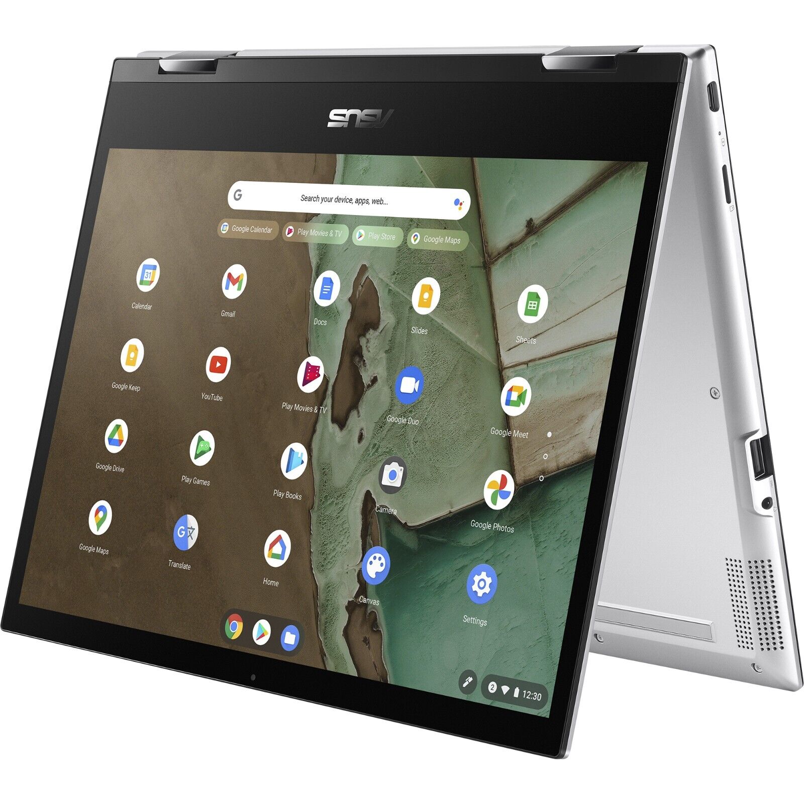 ASUS Chromebook Flip CM3 12in Touch MediaTek 4GB Memory 128GB Storage Chrome OS