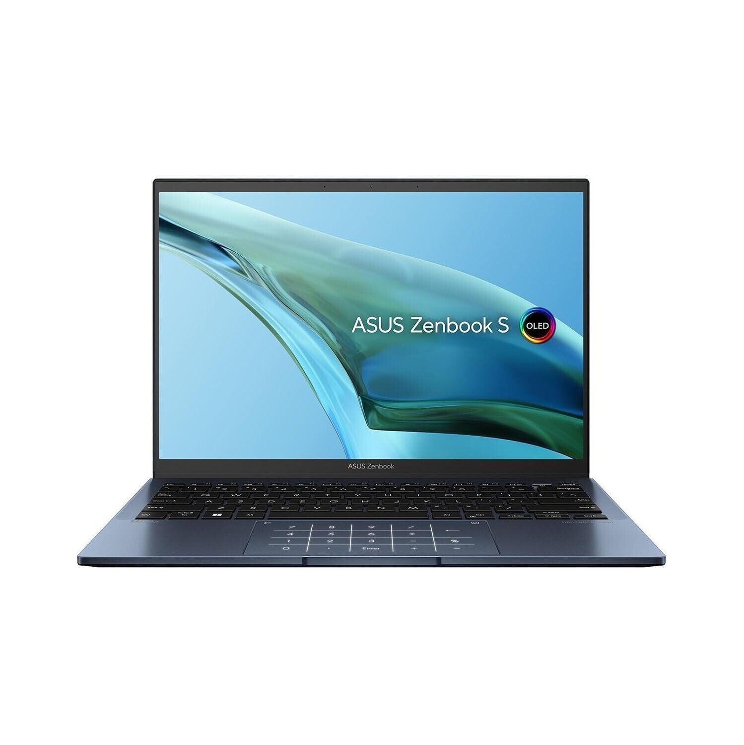 ASUS Zenbook S 13 OLED Laptop Touchscreen Ryzen 7 16GB Memory 512GB Storage Blue