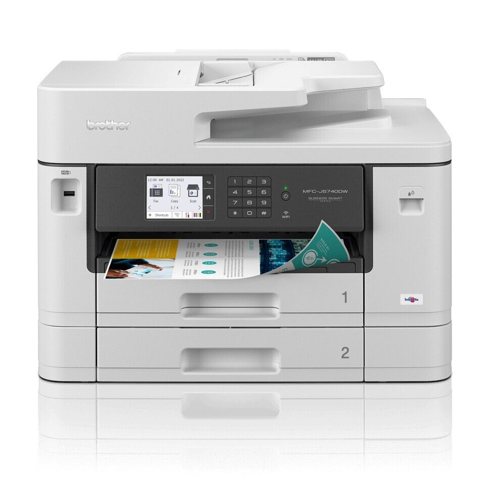 Brother MFC-J5740DW All-in-one A3 Colour Multifunction Inkjet Printer White